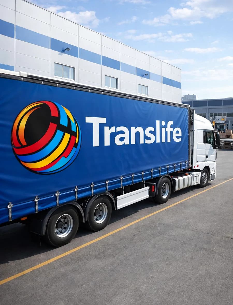Ciężarówka Translife przygotowana do przewozów międzynarodowych
